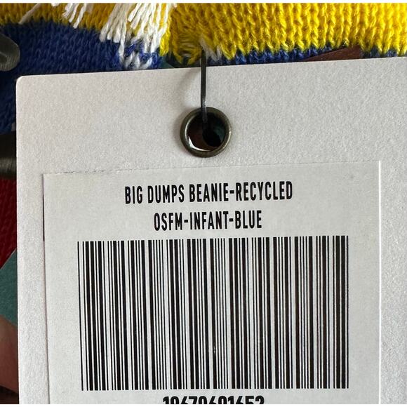 Locale Outdoor Big Dumps Pom Beanie Hat Infant OS New NWT - Picture 3 of 3